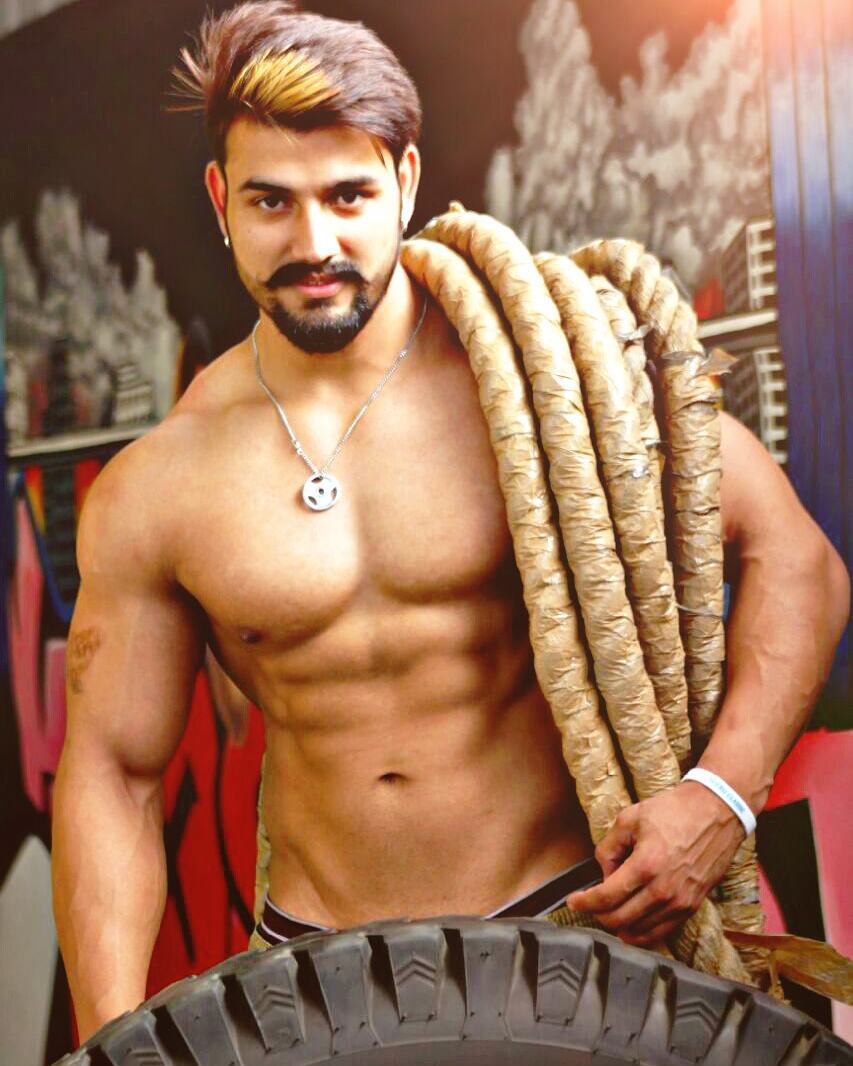 Sexy Indian Hunk Showing Off His Hunky And Muscular Body Indian Gay Site