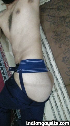 Indian Gay Porn: Slutty desi twink stripping naked and exposing his hot body: 2