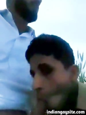 Desi Gay Blowjob Video of Horny Paki Men Outdoors