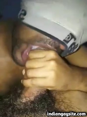Indian Gay Blowjob Video of Wild Cum Swallower