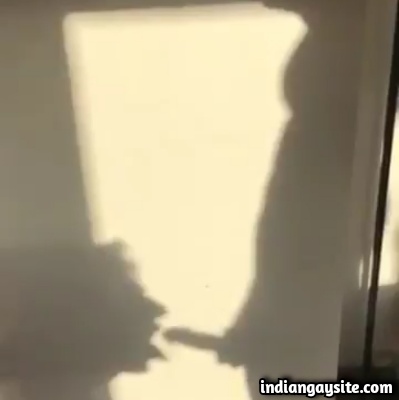 Indian Gay Blowjob Video of a Shadowy Sucking