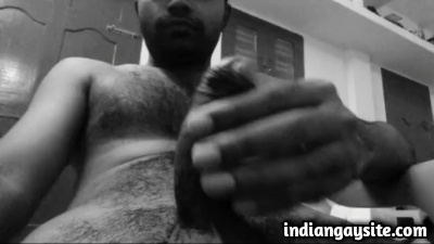 Indian Gay Video of Naked Hunk's Big Hard Cock