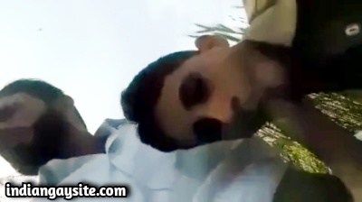 Indian Gay Blowjob Video of Outdoor Sucking Session