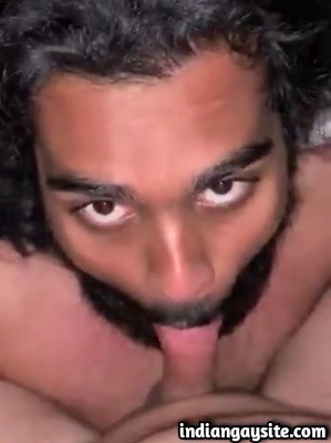 Sexy Cum Swallower in Indian Gay Blowjob Video