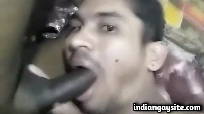 Indian Gay Twink Face Fucked by Horny Mature Man