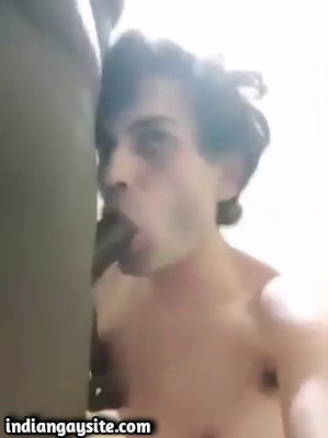 Gay Face Fuck Video of Slutty Boy's Domination