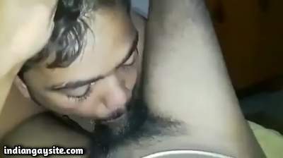 Oral sex gay fun with a horny naked sucker