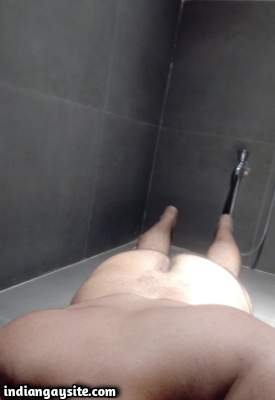 Naked chub man shows off hot big ass and body