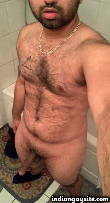 Hairy bear pics of a horny and wild desi furry man