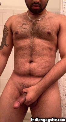 Hairy bear pics of a horny and wild desi furry man
