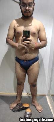 Naked undies pics of a sexy young desi hunky man