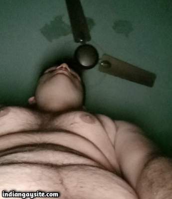 Horny hot boy playing wish man boobs in pics