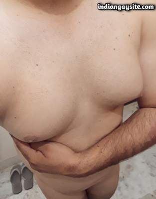 Man boobs pics of a horny gay bottom boy