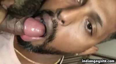 Cock sucking friend being gay for a horny buddy