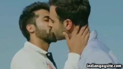 Gay kiss scene from an Indian TV show