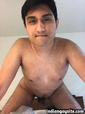 Young nude boy teasing his super hot body in pics