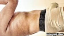 Hunky muscular guy teasing his juicy big bulging pics